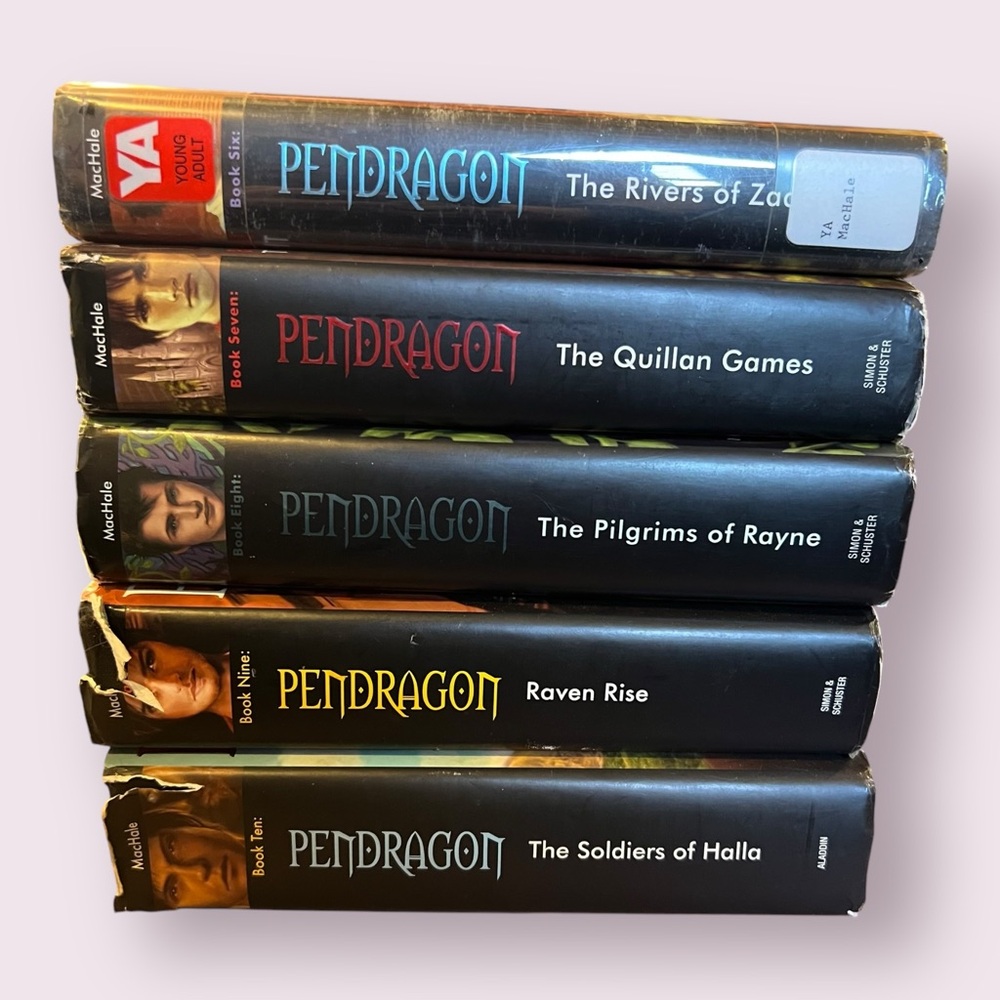 D.J. MacHale Pendragon Novels Books 6-10 Hardcover